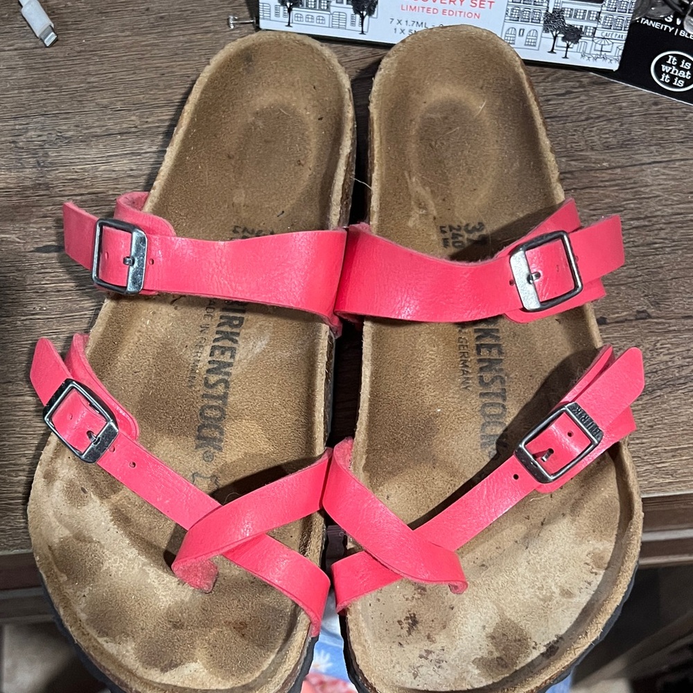 Birkenstock Pink mayari Sandals